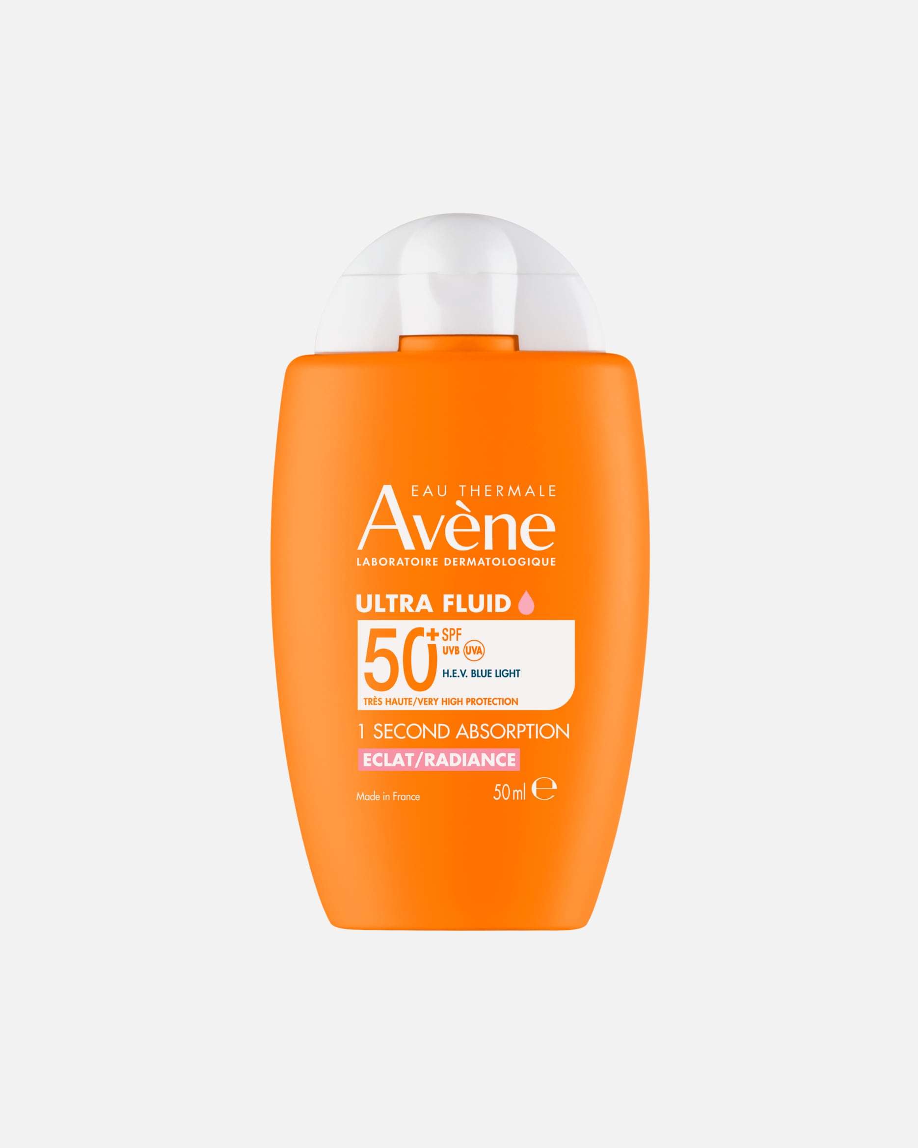 Avène krema za sunčanje Solaire Ultra Fluid Radiance SPF50+ - 50 ml