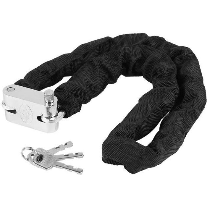 1m Anti-Theft Chain + Padlock for Motorcycle / Scooter