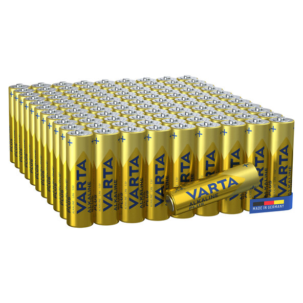 Alkaline Plus AA -paristot, 100 kpl pakkaus
