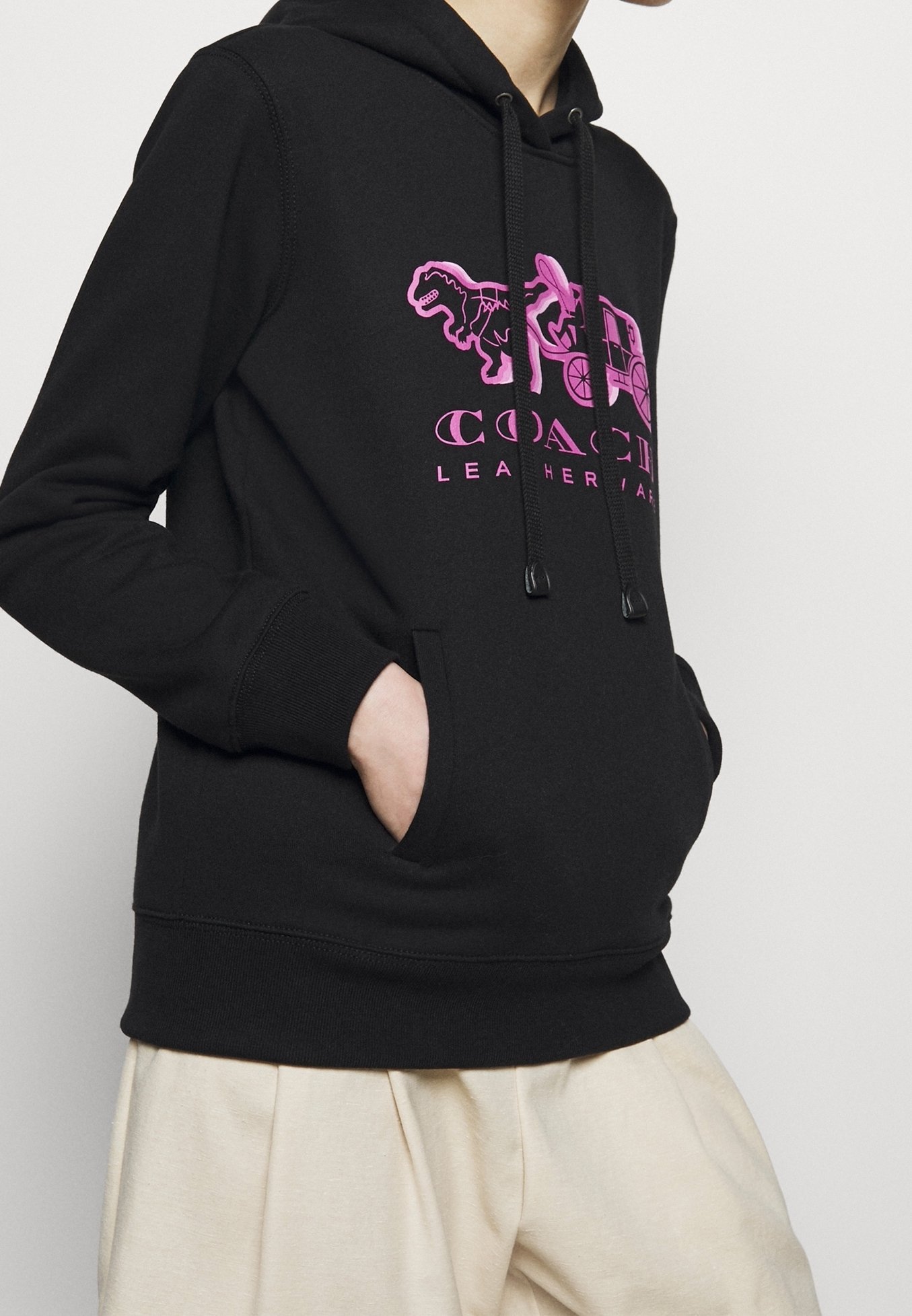 COACH Hoodie - zwart