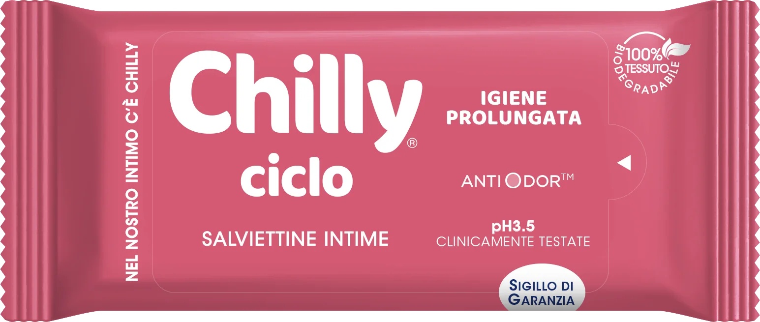 CHILLY Intieme vochtige doekjes voor de menstruatie