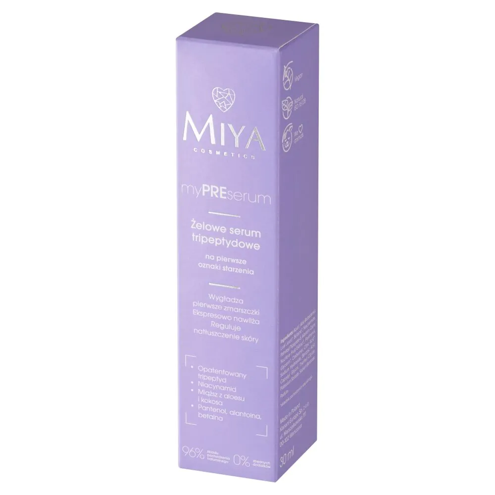 Miya myPREserum - Żelowe serum tripeptydowe na pierwsze oznaki starzenia 30ml