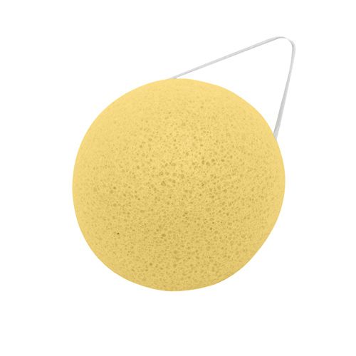Konjac spužva s kurkumom Spužve za skidanje šminke