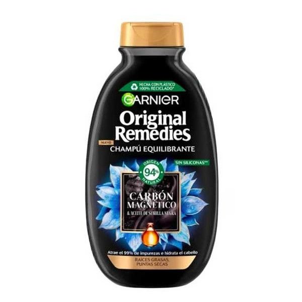 Original Remedies šampon za uravnoteženje s magnetskim ugljenom Šamponi protiv masnoće