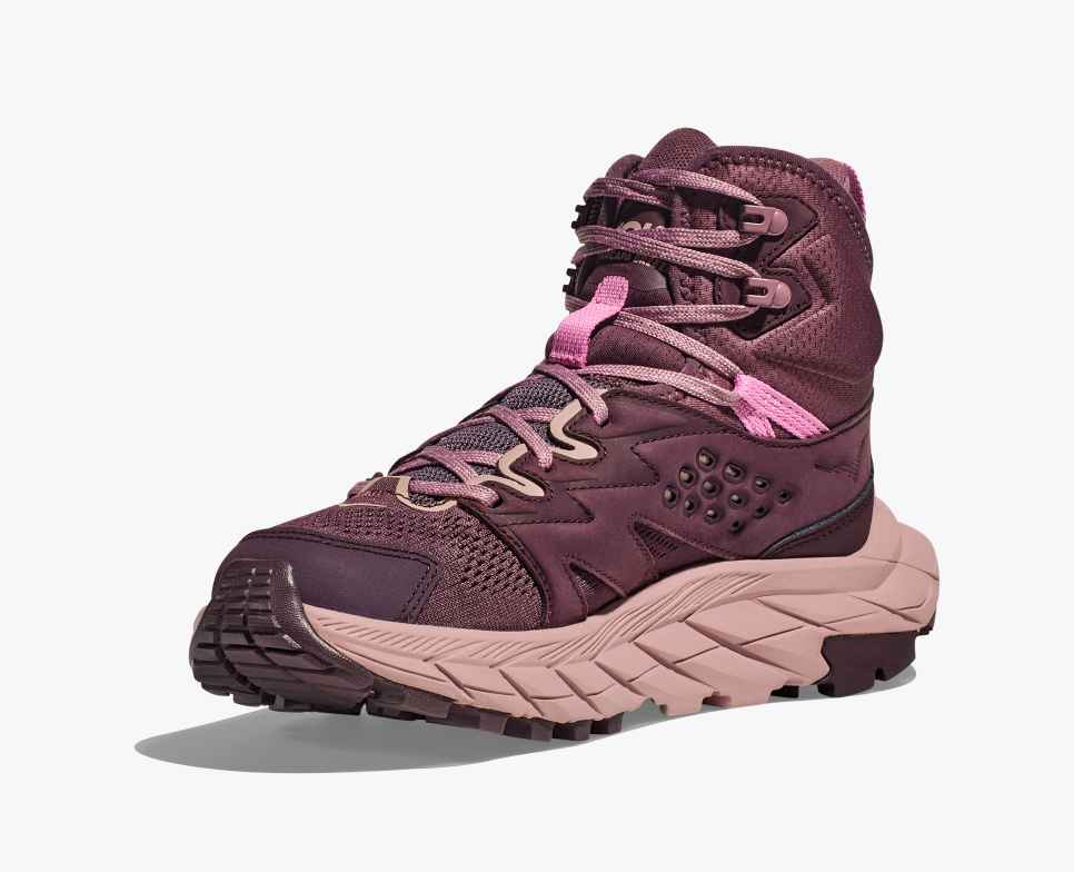 HOKA Anacapa Breeze middels Raisin / Pale Mauve