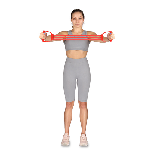  Elastische band indigo medium (15-24 kg) 70 cm