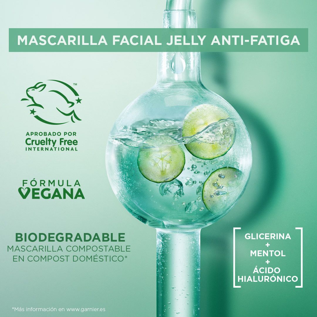 Skin Active Cryo Jelly maska protiv umora za čišćenje lica