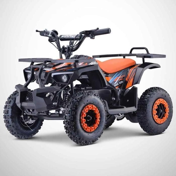 Quad elettrico tascabile per bambini 800W / BISON 800 / Edizione 2025 / Arancione