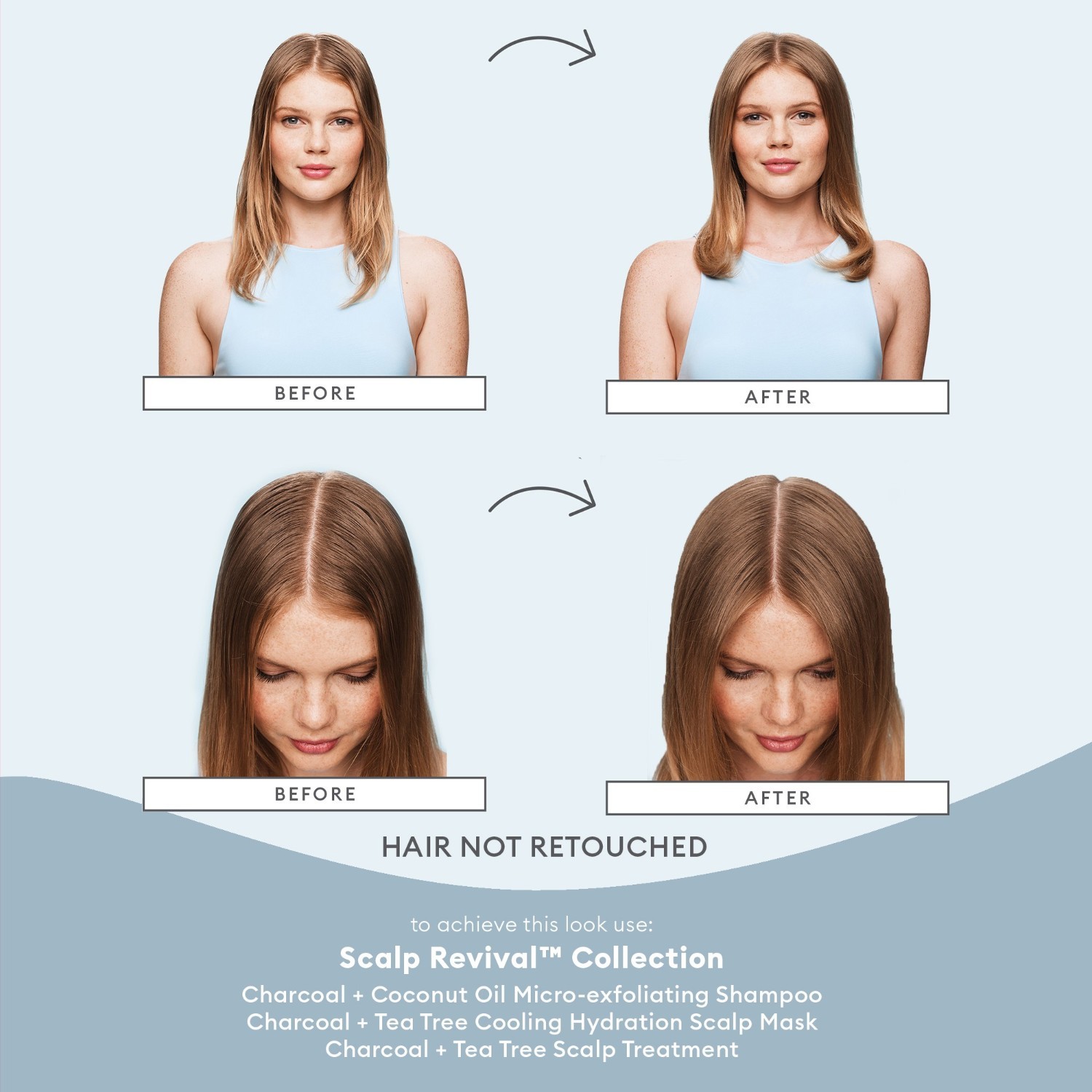 Maska na pokožku hlavy Briogeo Scalp Care Scalp Revival™ s aktívnym uhlím a olejom z čajovníka pre chladivú a hydratačnú starostlivosť – 177 ml