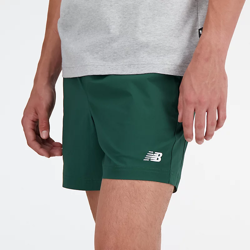 Męskie spodenki sportowe z elastycznej tkaniny 5 cali – NIGHTWATCH GREEN