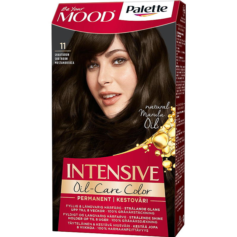 Schwarzkopf Palette Mood 11 Svartbrun