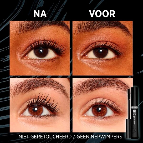 L'Oréal Paris Telescopic Lift Black Mascara<br>9.9ml, Виђено на TikTok-у