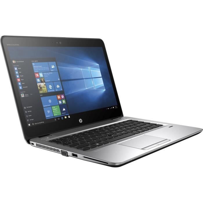 Portatile HP EliteBook 840 G2 con processore Core i5, 16 GB di RAM e disco rigido SSD da 120 GB.