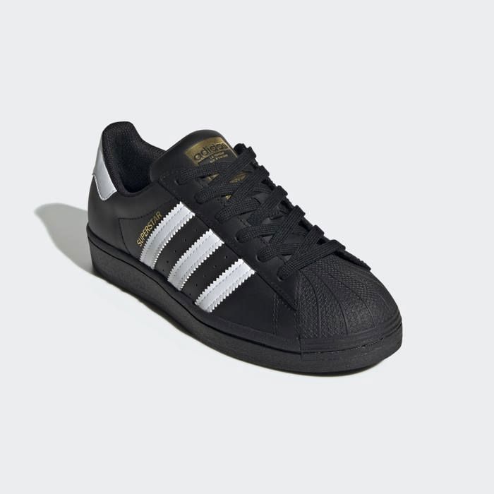 Sneakers - ADIDAS ORIGINALS - SUPERSTAR Junior - Pelle - Nero - Unisex