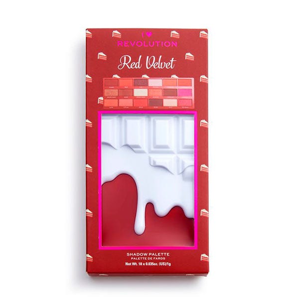 Παλέτα σκιών Red Velvet | 1 τεμ.