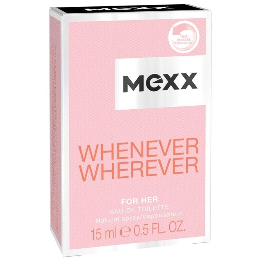 „Mexx“ tualetinis vanduo „Whenever Wherever Whenever Wherever Wherever“ – 15 ml
