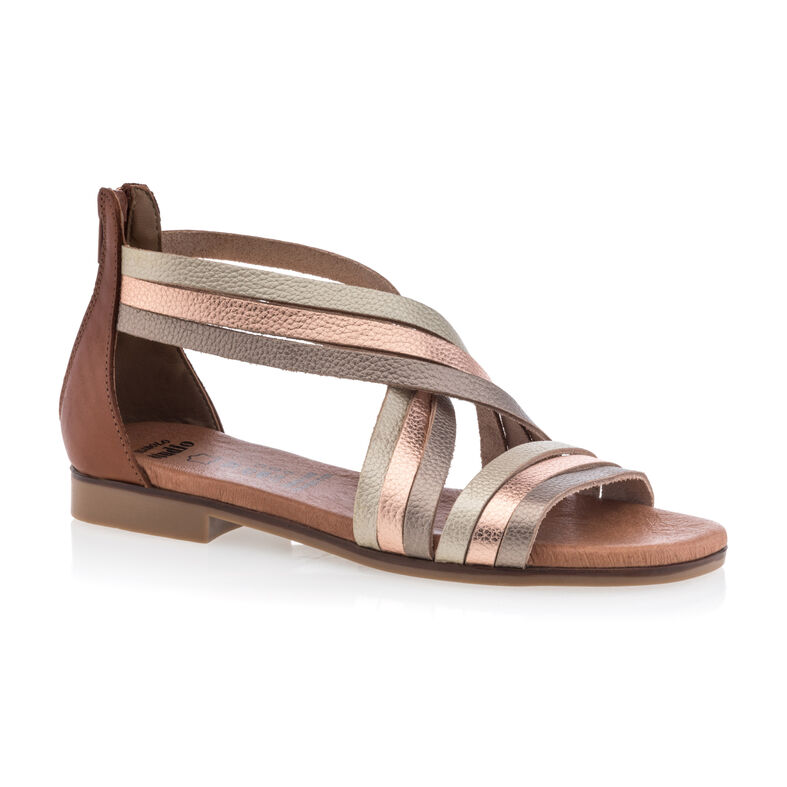 Sandales / nu-pieds Femme Jaune