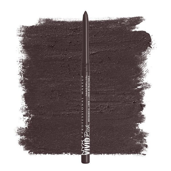 NYX Professional Makeup Vivid Rich 15 Smokin Topaz mechaninis akių kontūro pieštukas