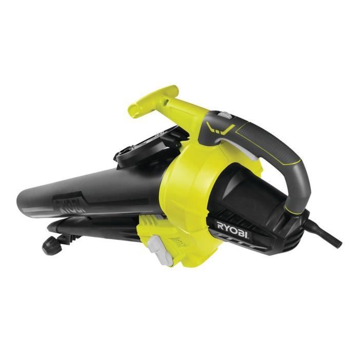 RYOBI - 3000W Blower/Vacuum/Shredder - 3-in-1 - 2 Speeds - Up to 375 km/h - 16 m³/min Suction - 16:1 Shredding Ratio - RBV3000CESV