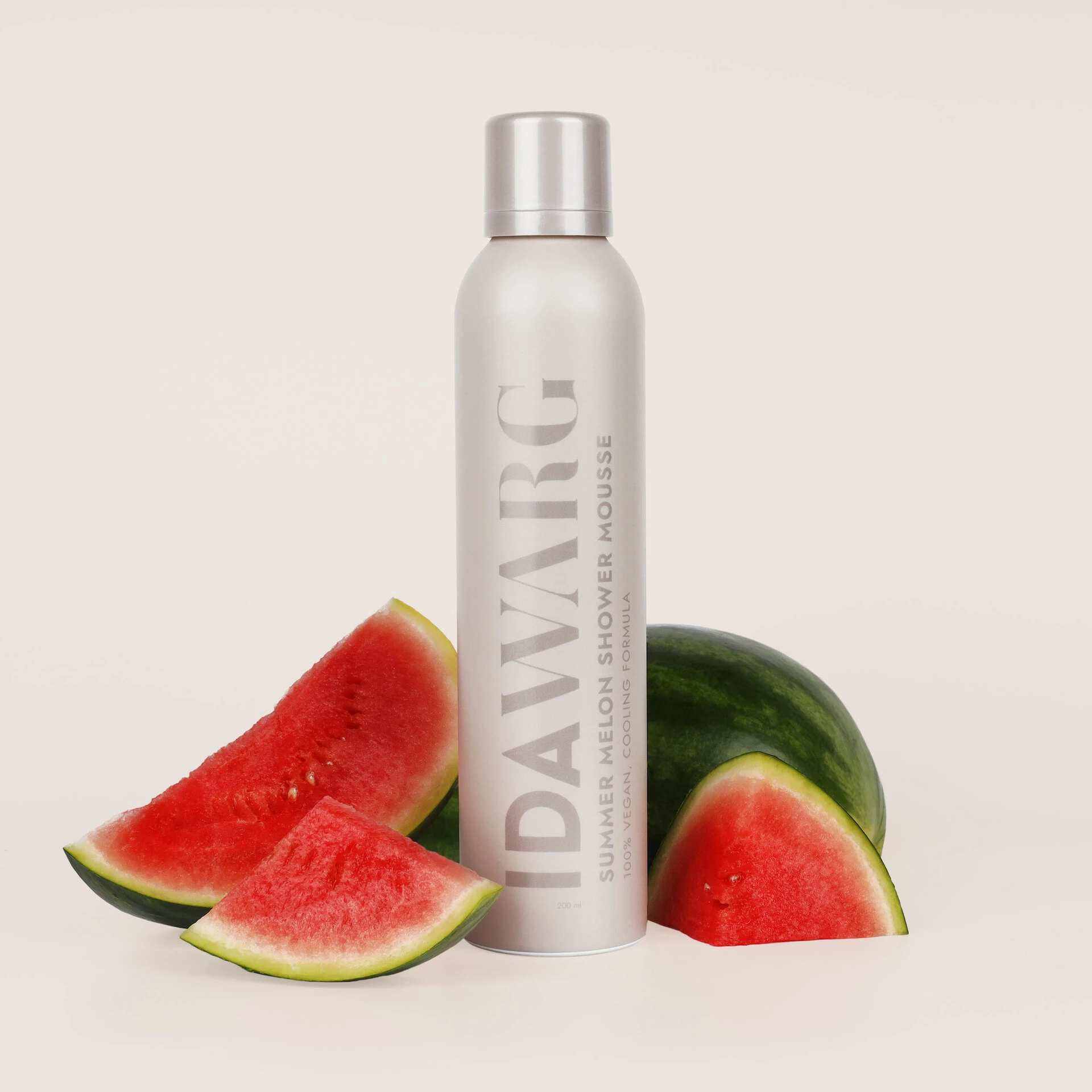 Pjena za tuširanje s mirisom ljetne dinje - Hlađujuća formula 200 ml - IDA WARG