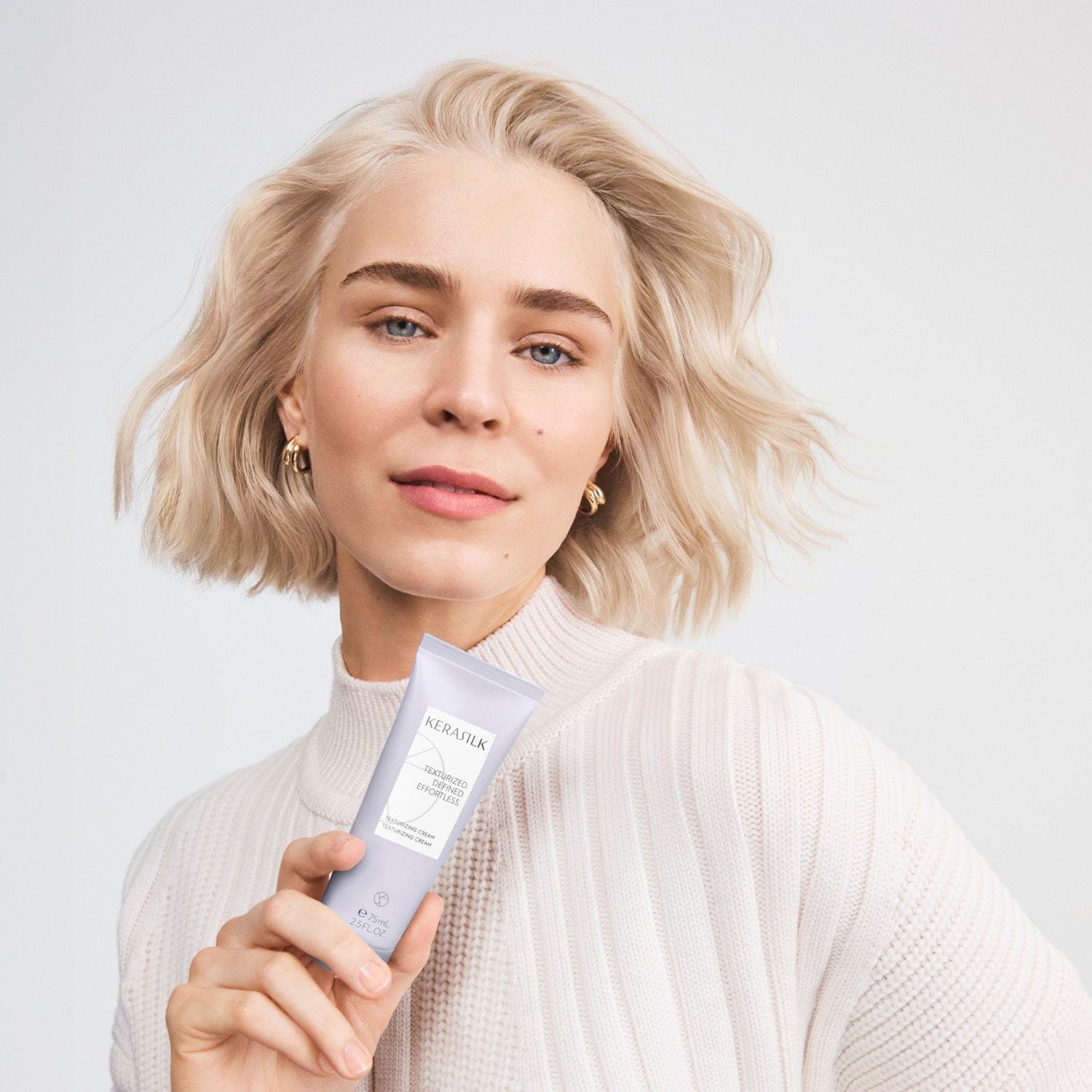 KERASILK teksturna krema za stiliziranje kose - 75 ml