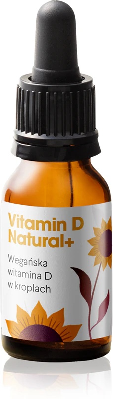 Prehransko dopolnilo Health Labs Care Vitamin D Natural+ v obliki kapljic za pravilno delovanje imunskega sistema, zdravje kosti in mišic