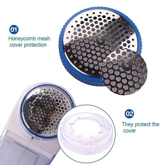Quitapelusas - MARSEE - Eléctrico - Papel de acero inoxidable - Para ropa y tejidos