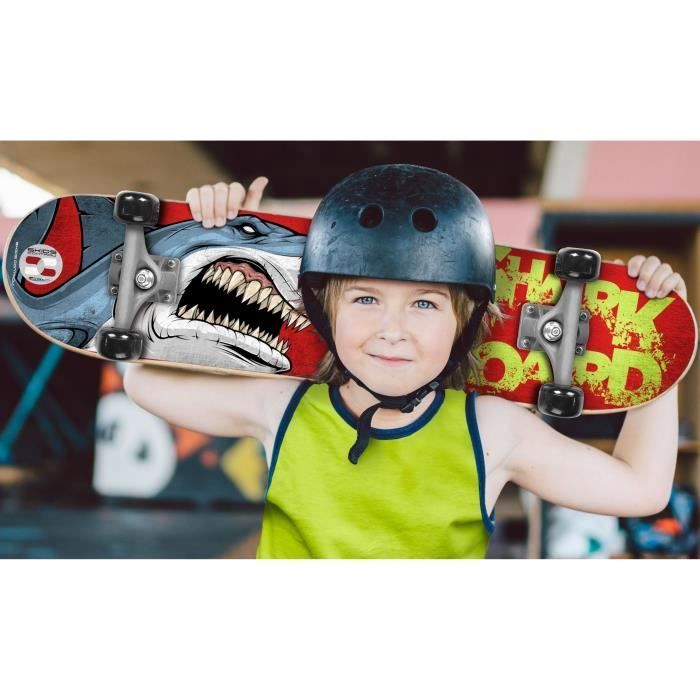 Skateboard STAMP 28 x 8 Shark Skids Control