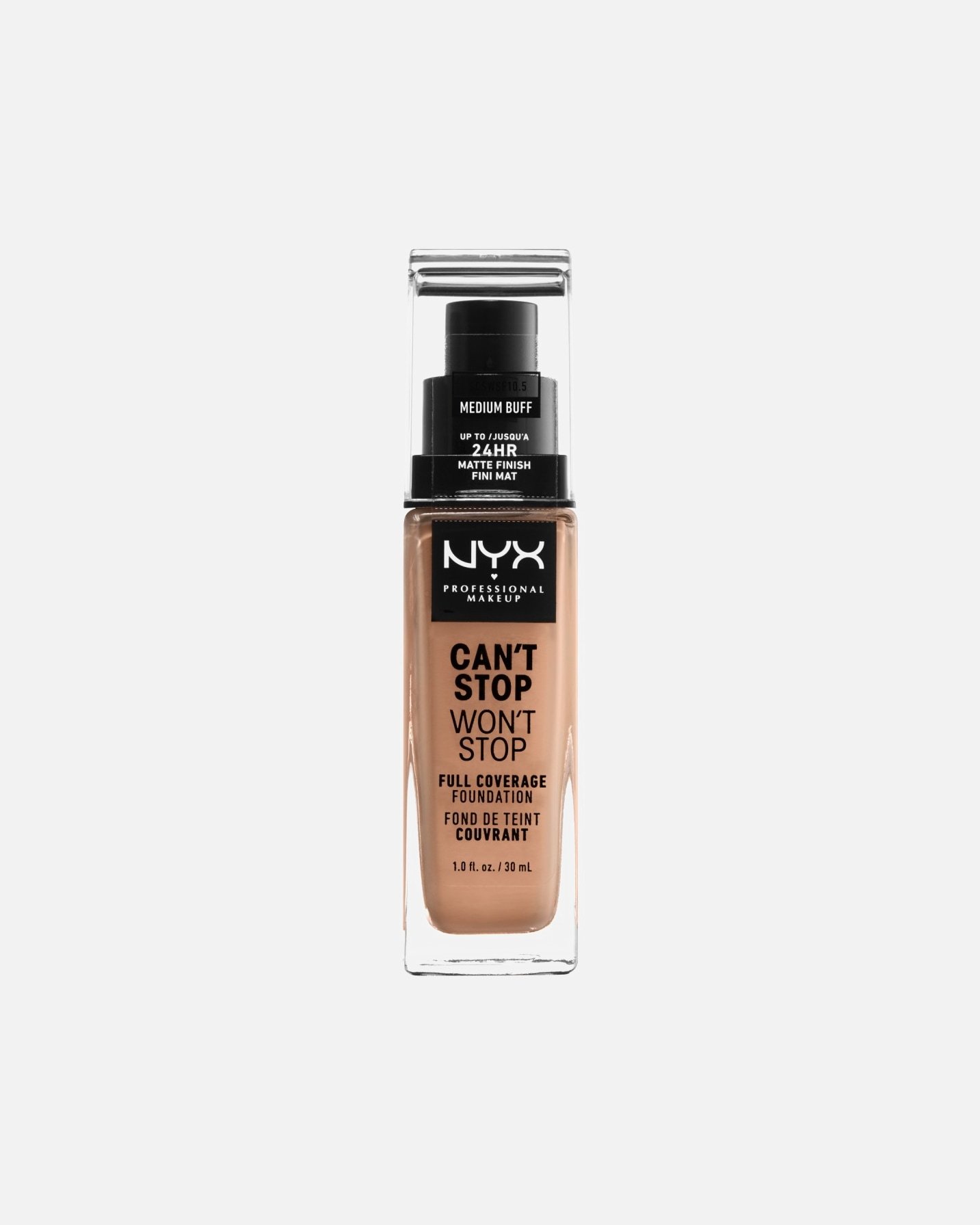 NYX Professional Makeup Foundation podkladový krém Wedding Can't Stop Won't Stop Full Coverage - 30 ml