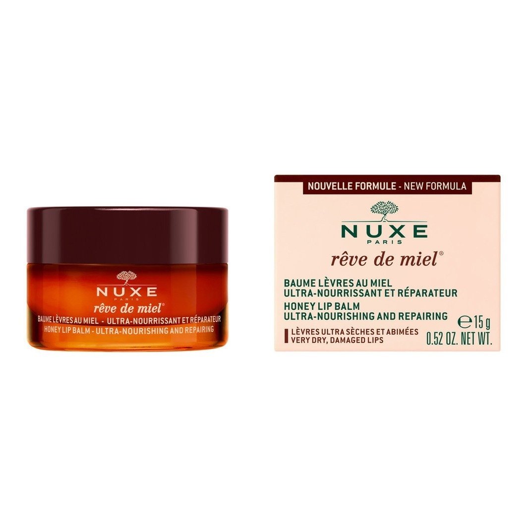 NUXE Reve De Miel® medus lūpu balzams - 15 ml