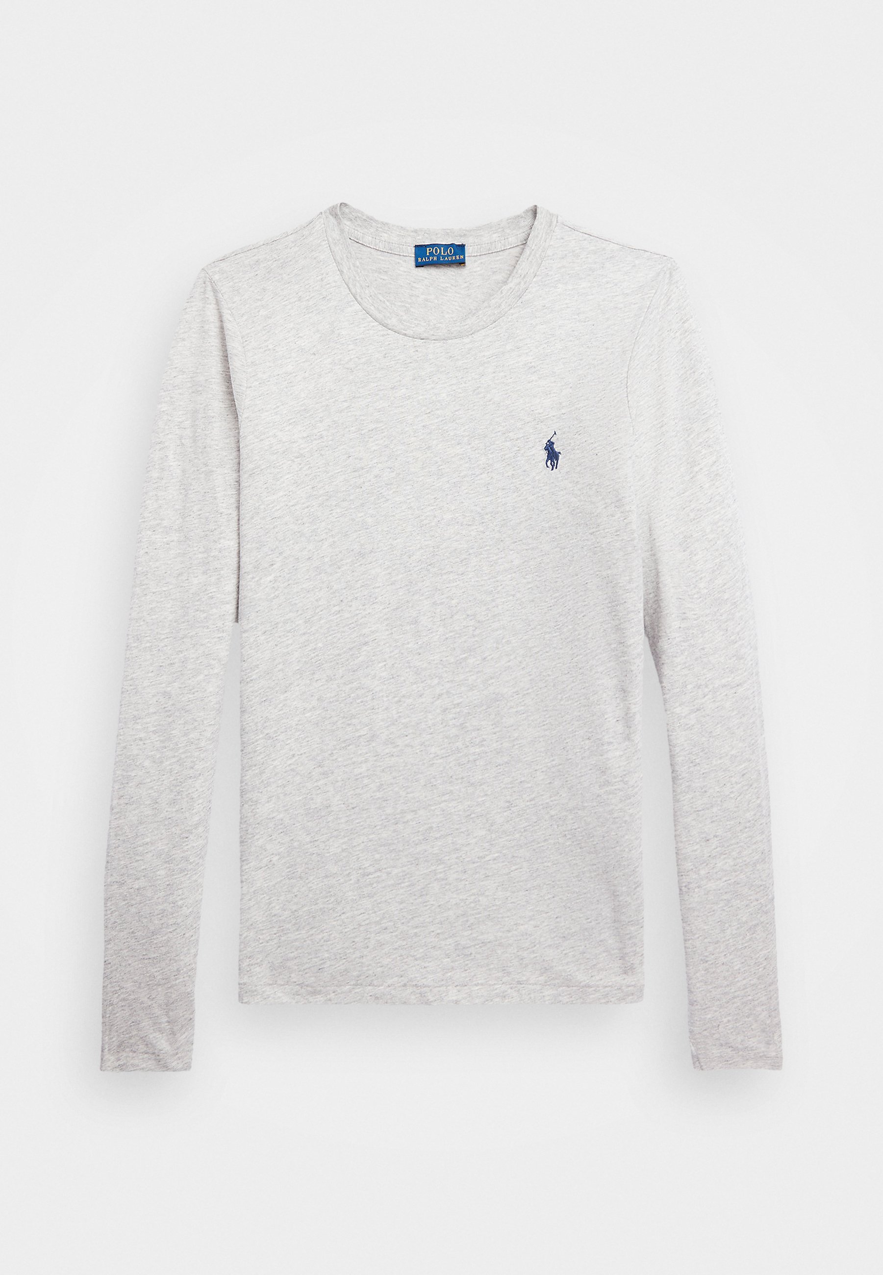 Polo Ralph Lauren MANCHES LONGUES - Haut à manches longues - Gris chiné