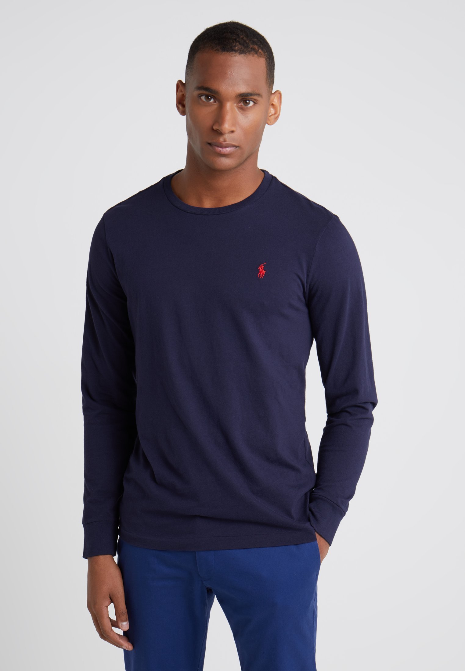 Polo Ralph Lauren top met lange mouwen - inkt