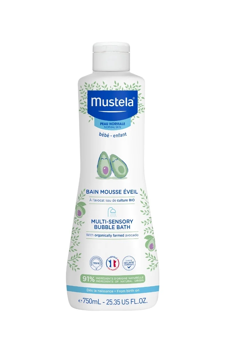 MUSTELA Bain moussant Mustela Mille Bulles 750 ml, nettoyage doux