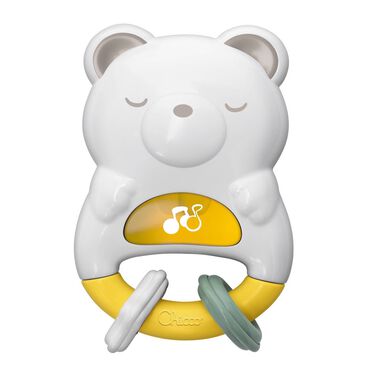 Chicco First Dreams Αρκουδάκι Ημέρας & Νύχτας 0M Ηλεκτρονικό Κουνιστό Παιχνίδι με Φως Αρκουδάκι 1 τεμάχιο 1 τεμάχιο