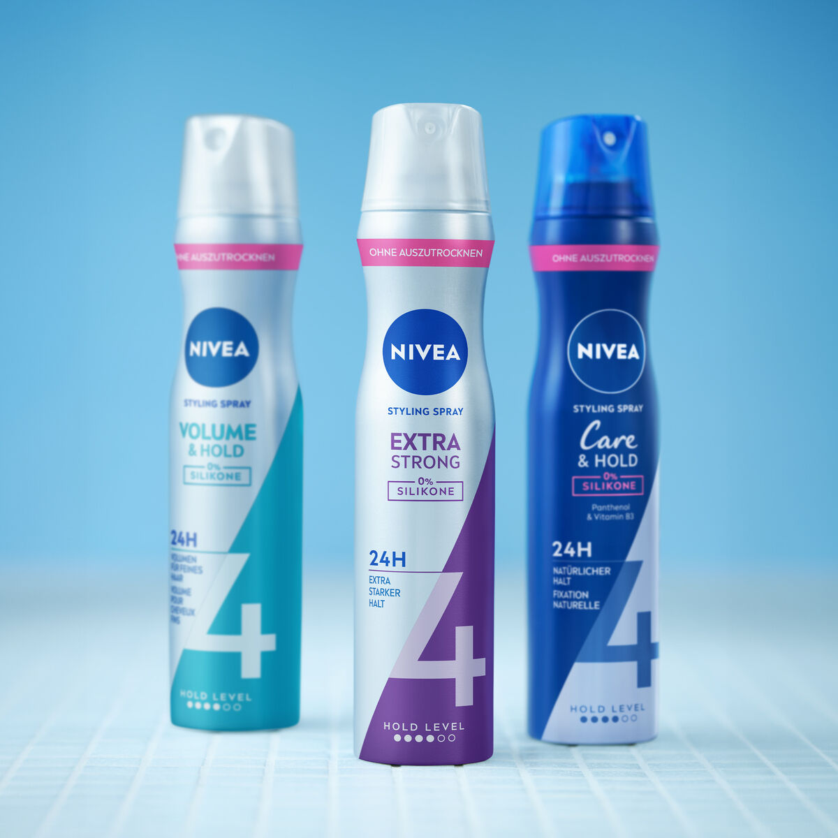 Nivea lak za lase 250 ml za volumen