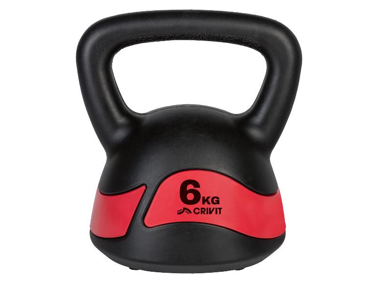 Kettlebell de plástico CRIVT