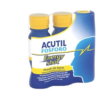 ACUTIL Acutil Fosforo Energy Shot 3x60 ml Suplemento energético