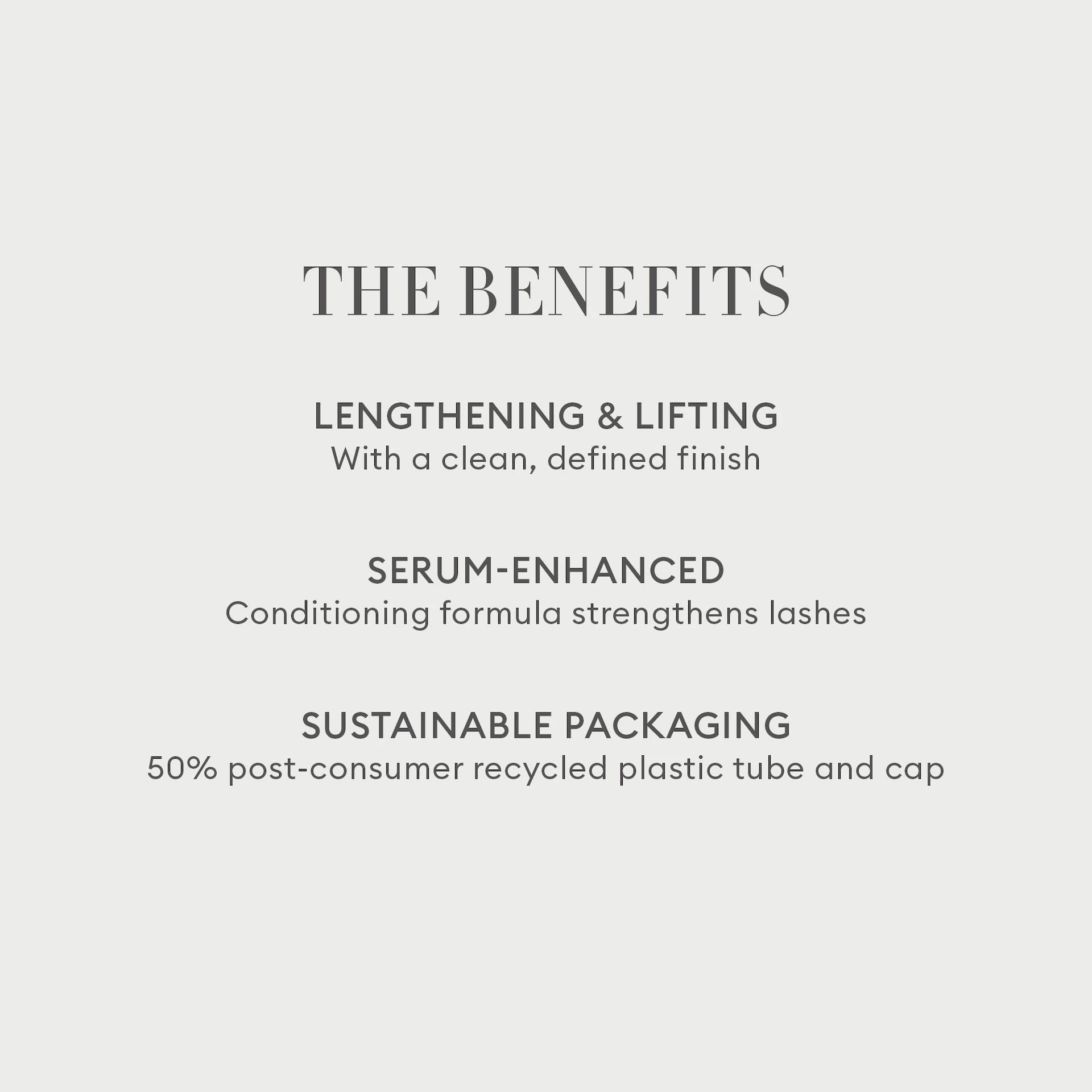 Lash Lift Szérum Szempillaspirál Ultra Fekete - Rose Inc