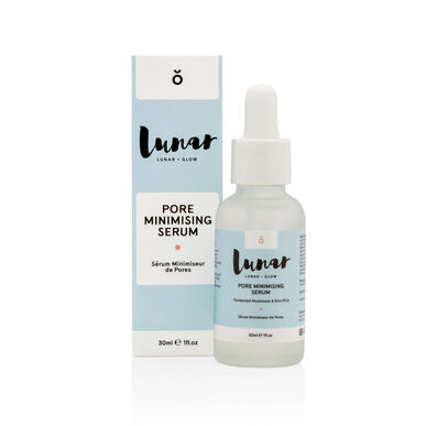Lunar Glow sérum pro minimalizaci pórů, zpevňující a hydratační sérum, 30 ml