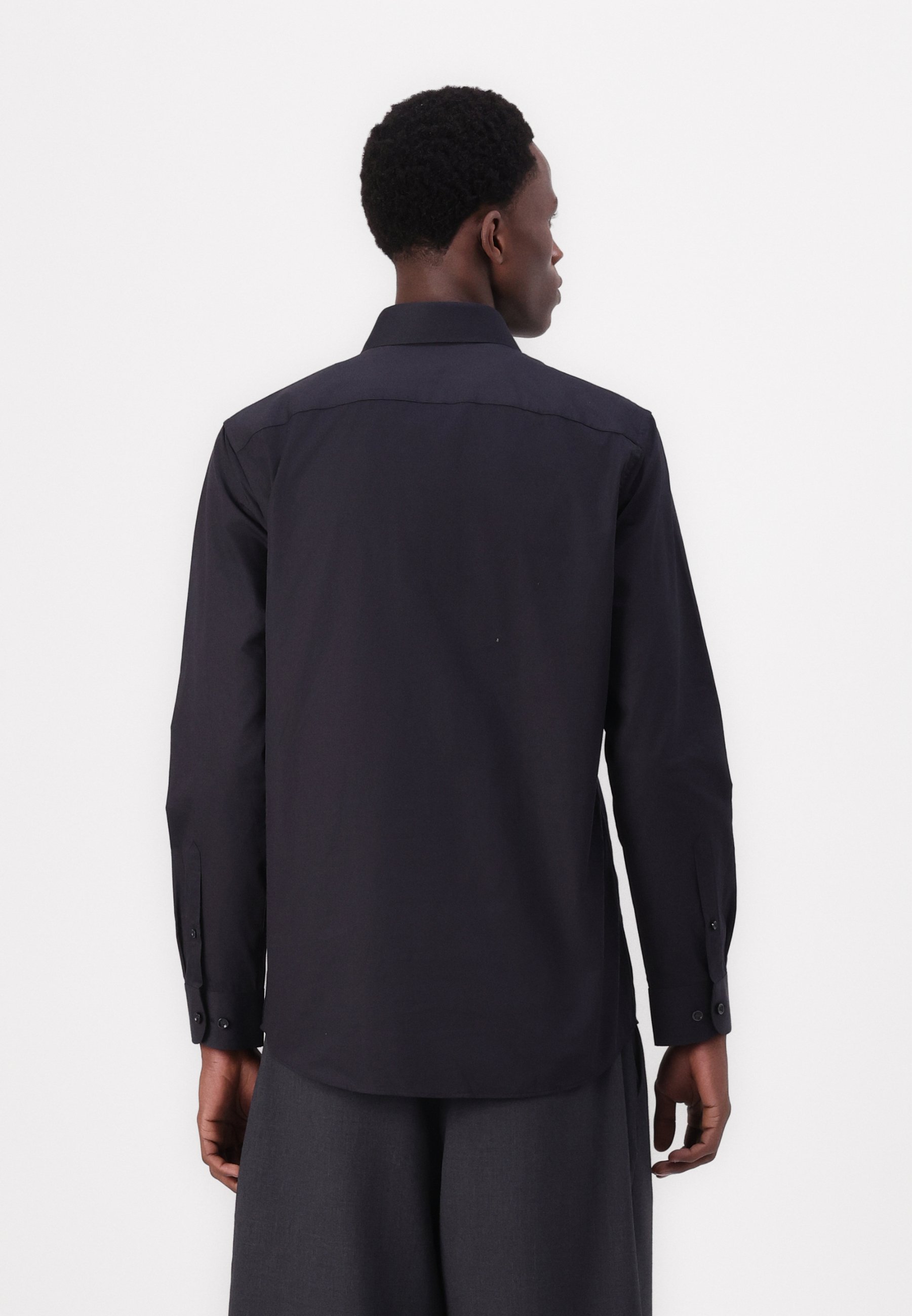 Camisa Selected Homme SLHSLIMETHAN CUT AWAY - Camisa - preta