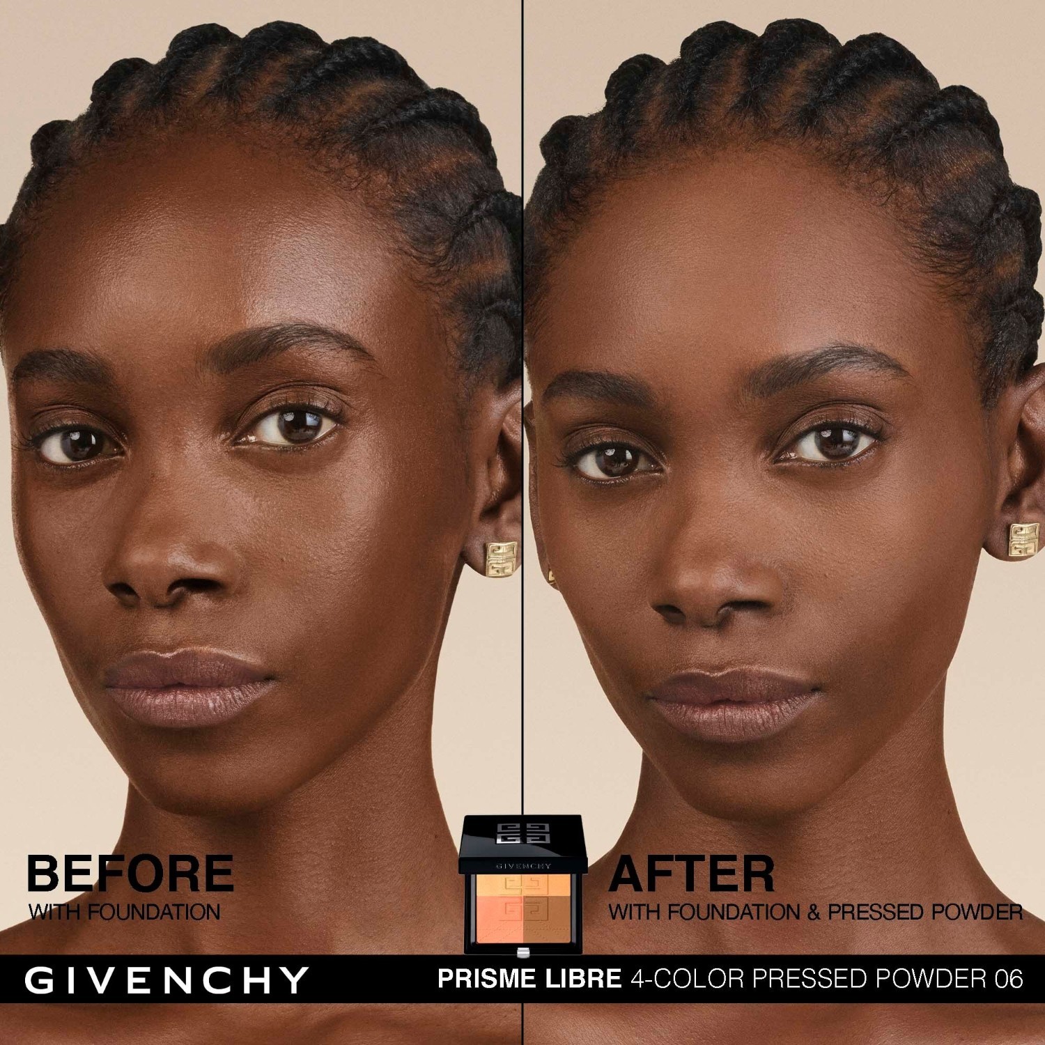 „Givenchy Prisme Libre“ 4 spalvų fiksuojamoji pudra – 7 g