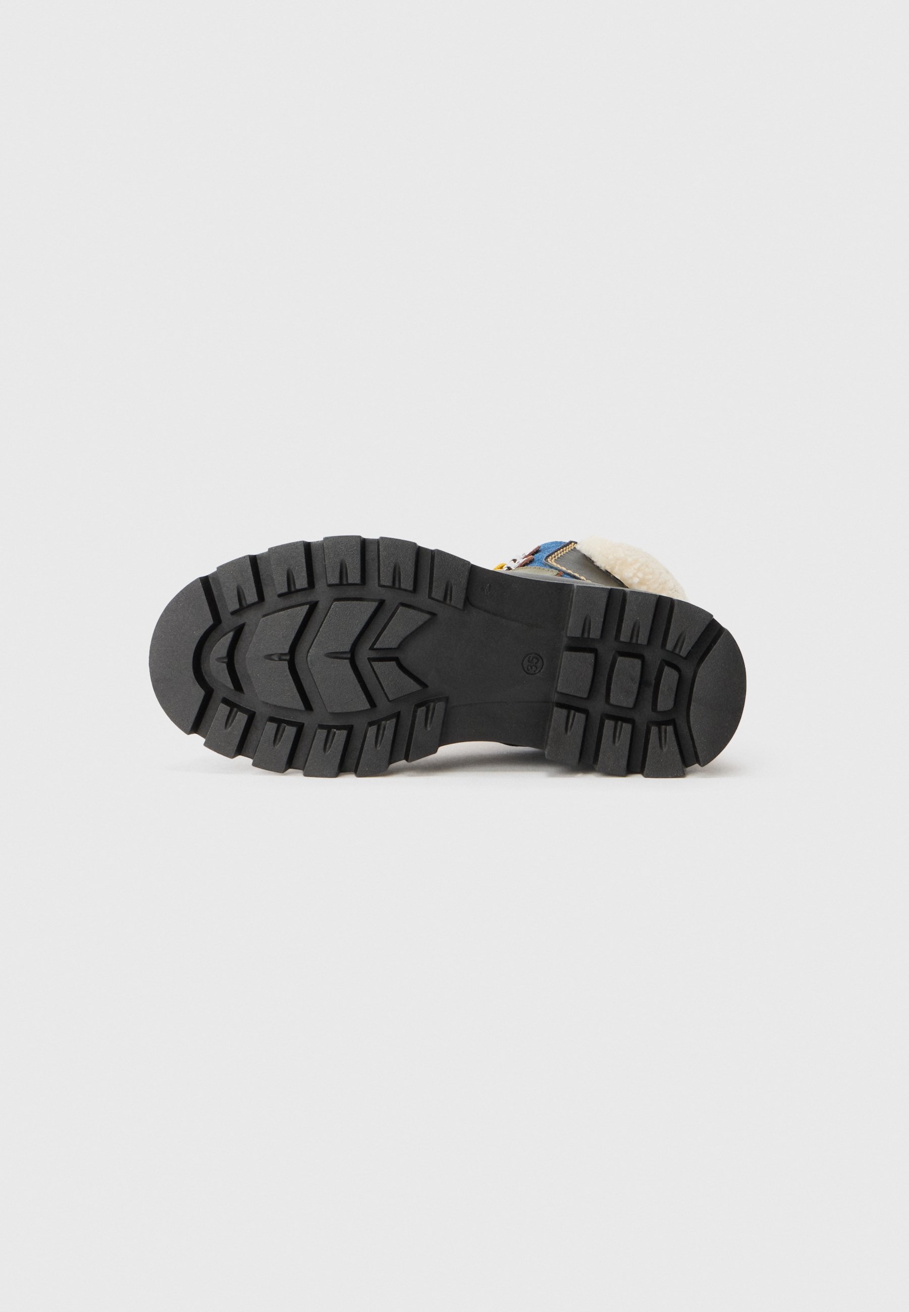 Dsquared2 UNISEX - Stivaletti stringati - nero/rosso/denim/kaki/marrone