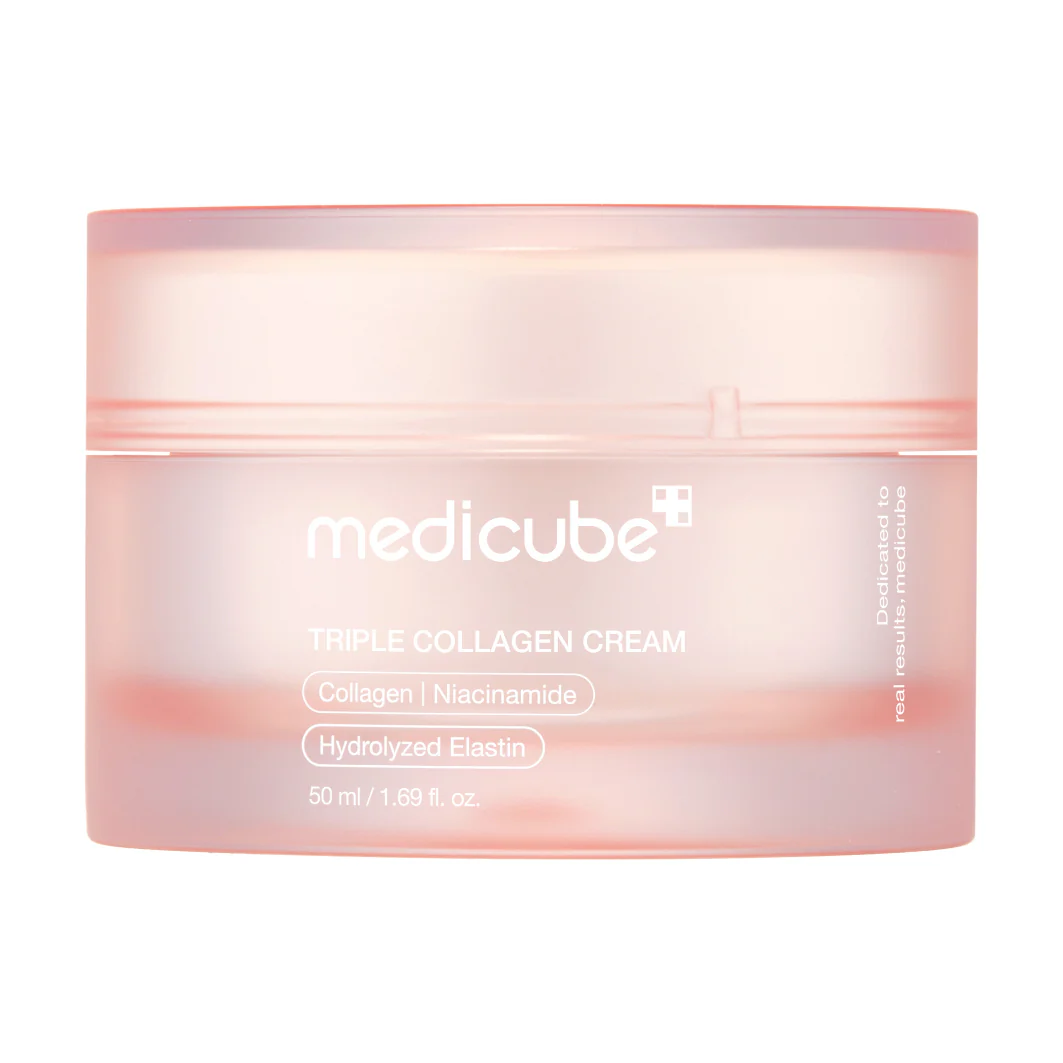 Viso GLASS GLOW -  Triple Collagen Cream - Crema viso giorno idratante, Crema viso giorno antirughe, Crema viso giorno antimacchie
