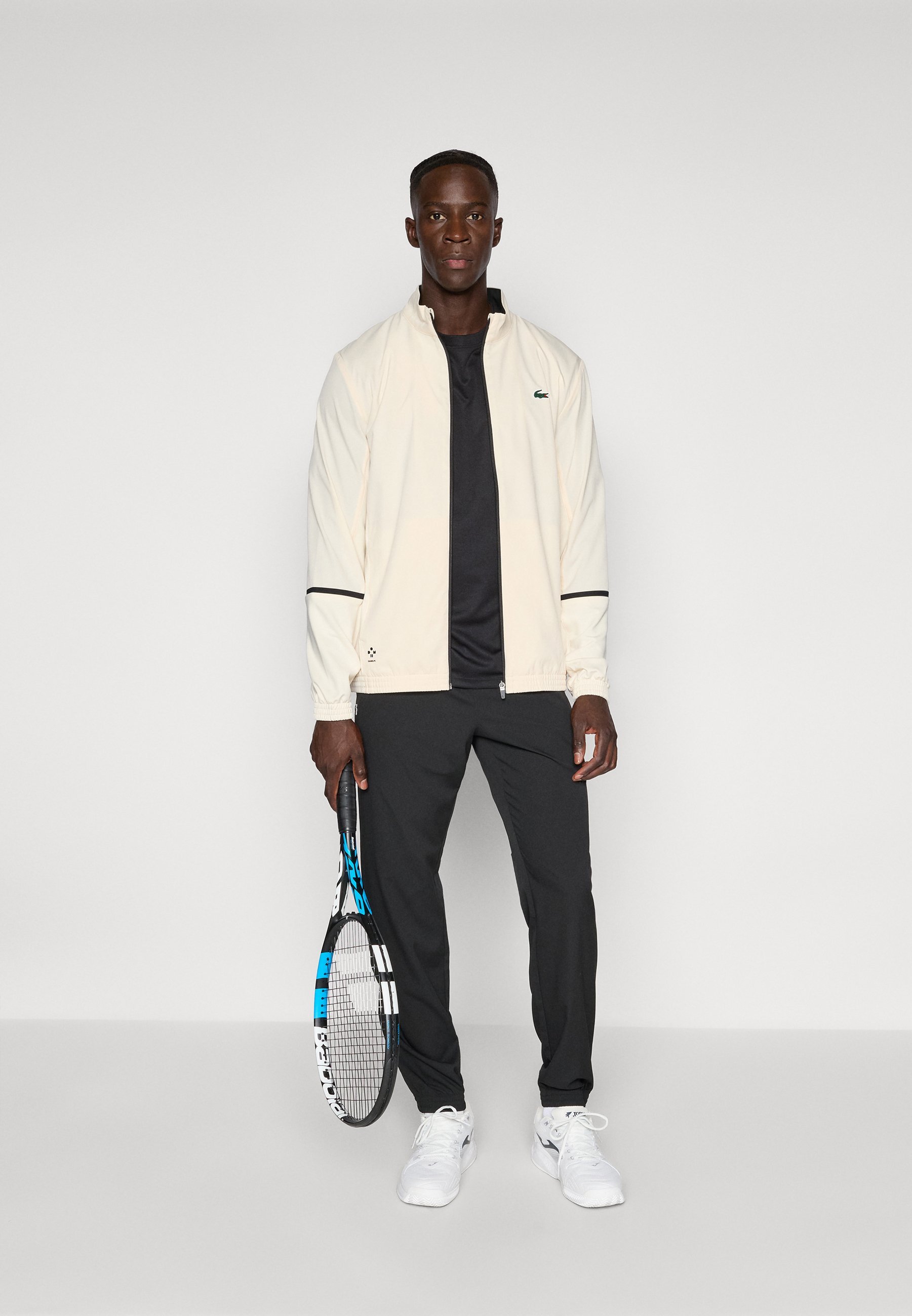 Lacoste Sport TENNIS TRACKSUIT SET - Trainingspak - lapland/zwart