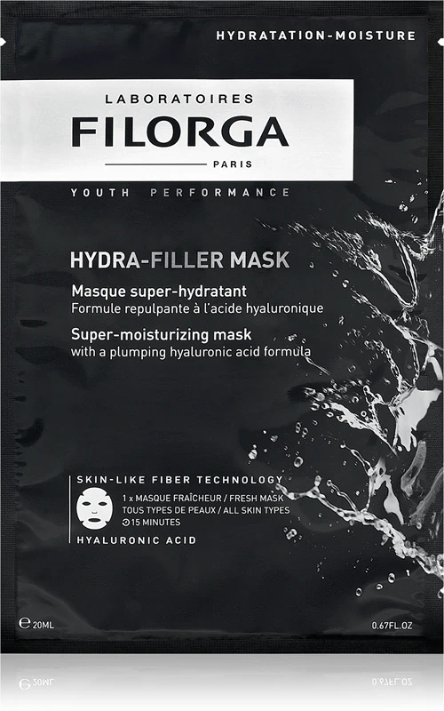 FILORGA HYDRA-FILLER MASK máscara facial hidratante com efeito suavizante