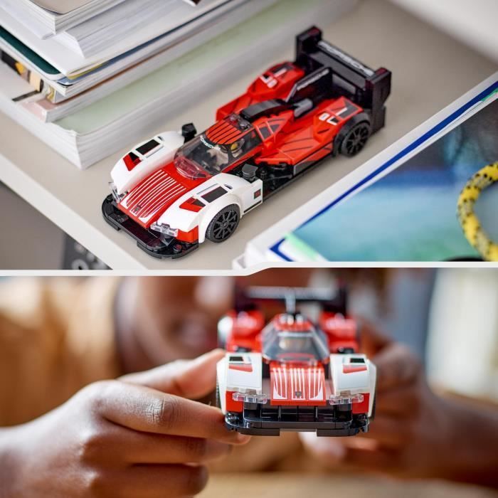 LEGO® Speed Champions 76916 Porsche 963, Kit de Maquette de Voiture de Course, Jouet pour Enfants