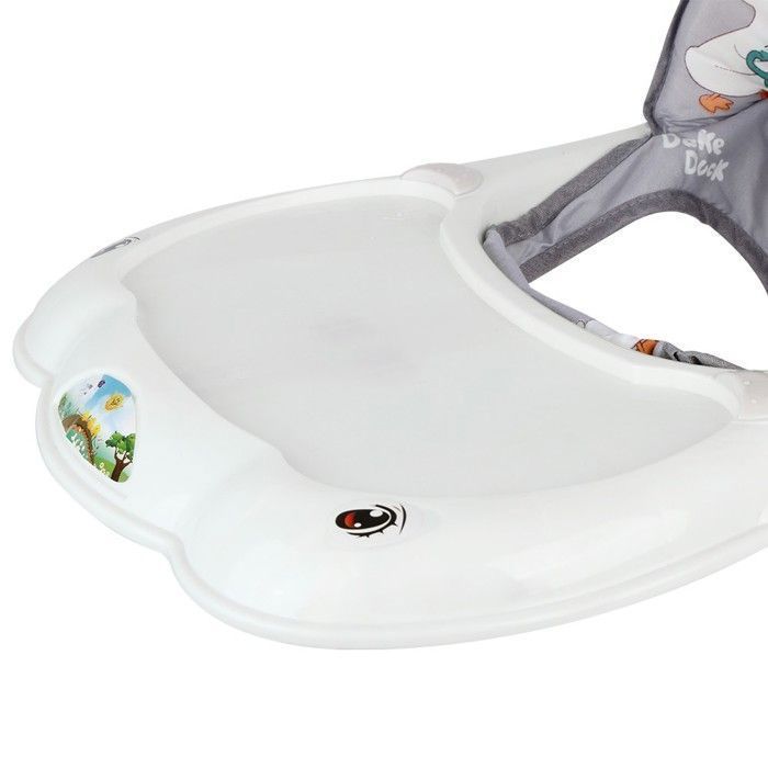 Andador convertible 3 en 1 para bebés, ideal para niñas y niños - XUANYU - Con música y ruedas silenciosas - Ajustable - Antivuelco - 58*55*65cm - Gris