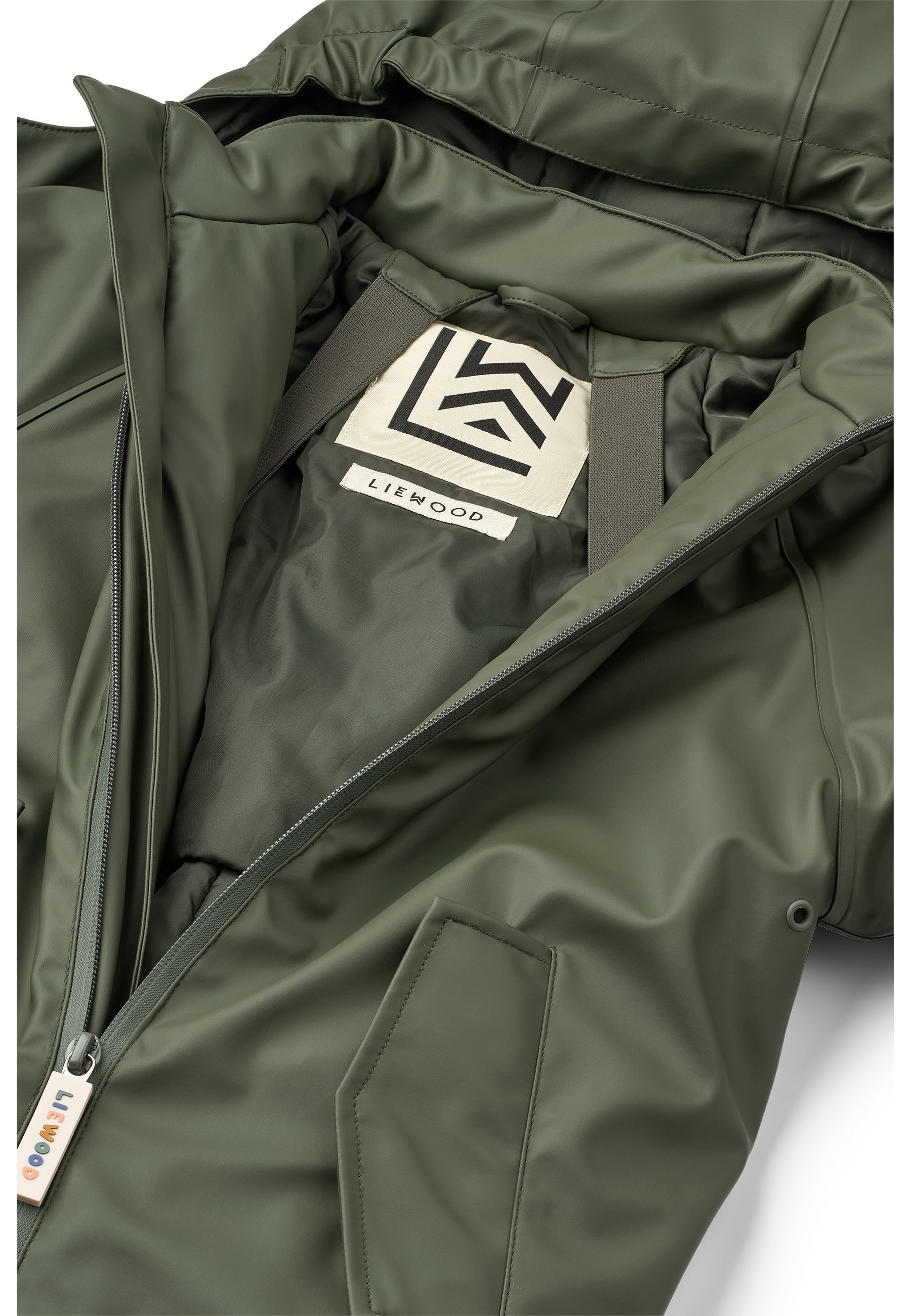 Liewood MADDY UNISEX - Tuta antipioggia - verde cacciatore