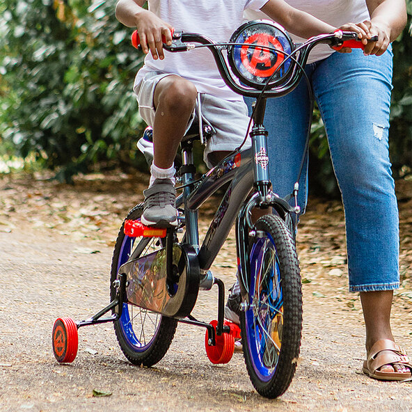 Kinder-Fahrrad Avengers 16 Zoll, grau