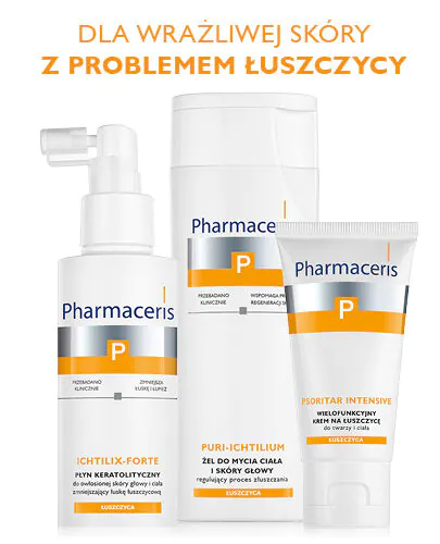 Pharmaceris P Puri Ichtilium Żel do mycia ciała i skóry głowy